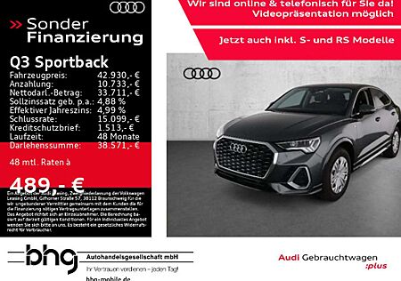 Audi Q3 35TFSI S tronic S line AHK AssistPa