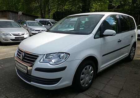 VW Touran Volkswagen Conceptline*7Setzer,Aus1Hand,Scheck heft*