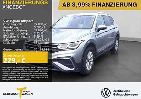 VW Tiguan Allspace Volkswagen 1.5 TSI DSG LIFE 7-SITZE IQ.LIGH