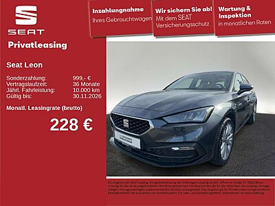SEAT Leon Style 2.0 TDI DSG LED KAM SHZ 17" ACC