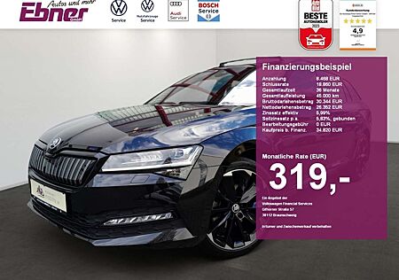 Skoda Superb Combi SPORTLINE PHEV NP:62tEUR! PANO+eSITZE+KEYLES