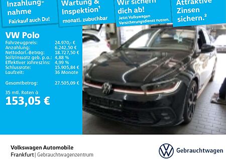 VW Polo Volkswagen 2.0 TSI DSG GTI Navi IQ.Light DAB+ FrontAss