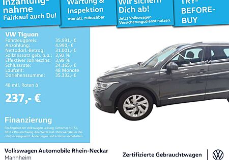 VW Tiguan Volkswagen 2.0 TDI GAR.2029 Move DSG Navi Pano AHK u