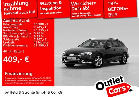 Audi A4 advanced 40 TDI S tronic BUSINESS NAV+