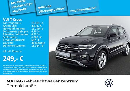 VW T-Cross Volkswagen 1.0 Style LED ParkPilot AppConnect 6-Gan
