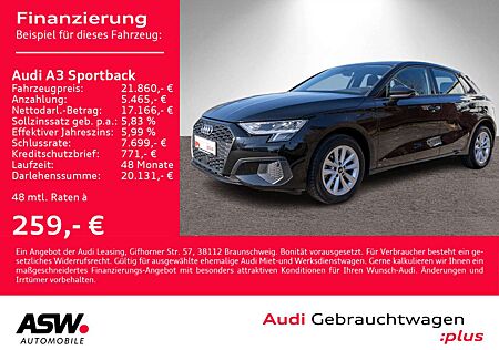 Audi A3 30TDI Navi LED AHK GRA PDC SHZ