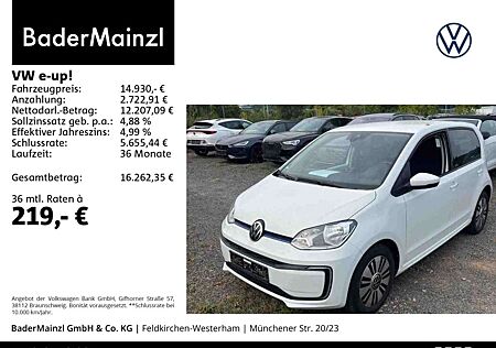 VW e-up! Volkswagen e-up! United WSS-Heiz SHZ Alu ACC