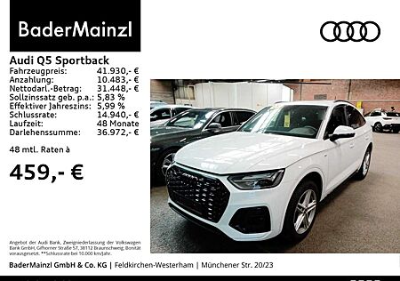 Audi Q5 45 TFSI quattro S line AHK Pano Nav