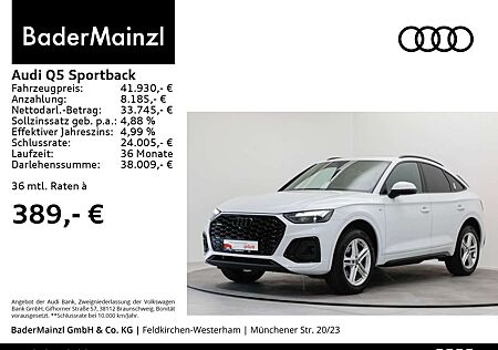 Audi Q5 45 TFSI quattro S line AHK Pano Nav