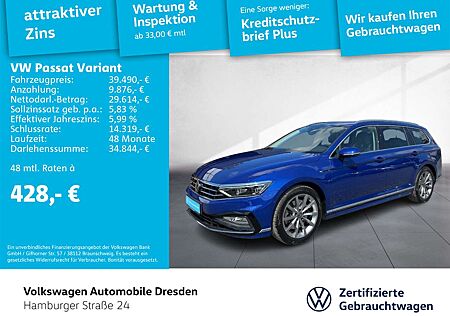 VW Passat Variant Volkswagen Elegance 2.0 TSI DSG 4M AHK IQ