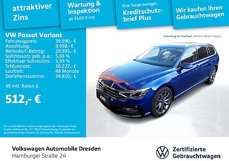 VW Passat Variant Volkswagen Elegance 2.0 TSI DSG 4M AHK IQ