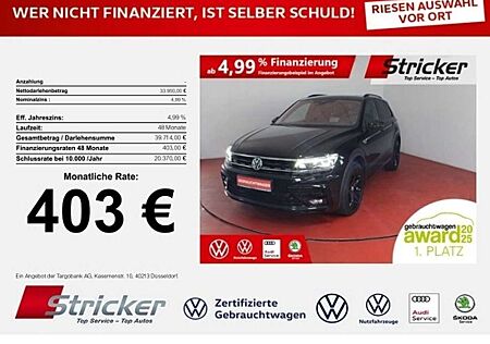 VW Tiguan Volkswagen R-Line Black Style 2.0TDI DSG 4M 403,-ohne Anzahl