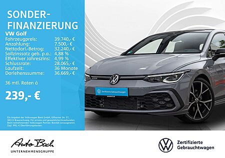 VW Golf Volkswagen VIII GTD Black Style 2.0 TDI DSG, Navi, LED