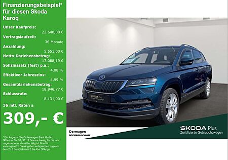 Skoda Karoq STYLE 1.5 TSI DSG AHK STANDHZ. NAVI LED KAMERA SMA