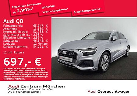Audi Q8 50 TDI qu. tiptr. Pano/AHK/Virtual+/Kamera