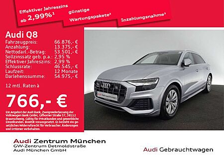 Audi Q8 50 TDI qu. tiptr. Pano/AHK/Virtual+/Kamera