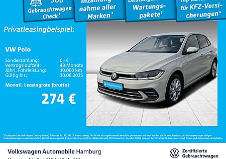 VW Polo Volkswagen 1,0 TSI Style DSG LED Rückfahrkamera Sitzhz