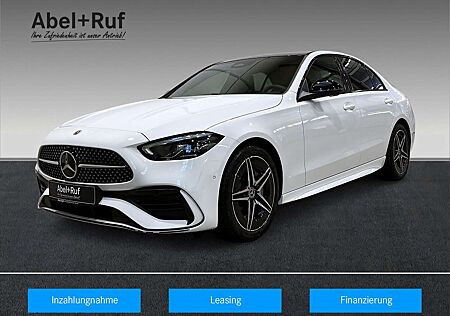 Mercedes-Benz C 200 AMG+LED+NIGHT+CarPlay+Memo+Pano+TotW+360°