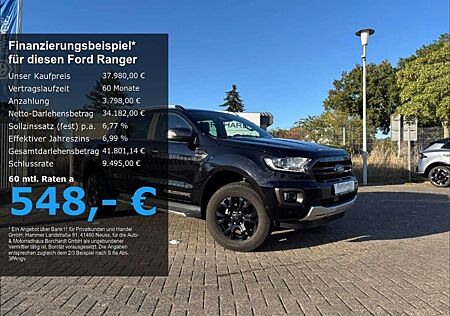 Ford Ranger EcoBlue 2.0 4x4 *DoKa* Wildtrack* Sportpaket* Stan