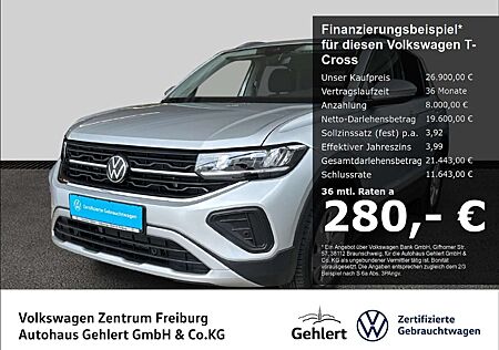 VW T-Cross Volkswagen Life 1.0 TSI DSG AHK Navi LED ACC Rückfahrkamera