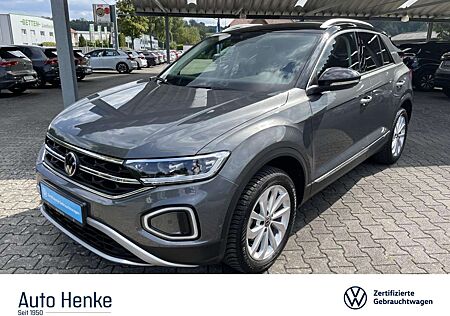VW T-Roc Volkswagen 1.5 TSI DSG Zins ab 1,99% möglich STYLE + AHK + A