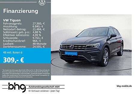 VW Tiguan Volkswagen 2.0 TSI DSG 4Motion Highline HUD Leder