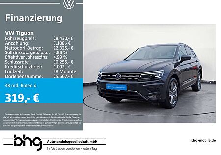 VW Tiguan Volkswagen 2.0 TSI DSG 4Motion Highline HUD Leder