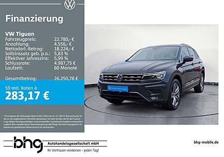 VW Tiguan Volkswagen 2.0 TSI DSG 4Motion Highline HUD Leder