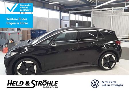 VW ID.3 Volkswagen Pro S MATRIX HuD HARMAN NAV WÄPU KAM ACC