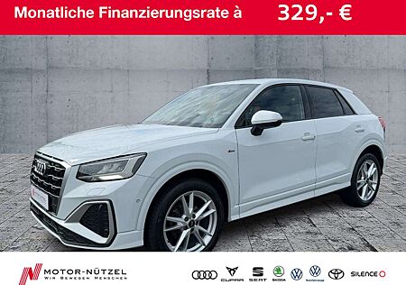 Audi Q2 35 TFSI S-TR S-LINE LED+NAVI+RFK+ACC+SHZ+18"