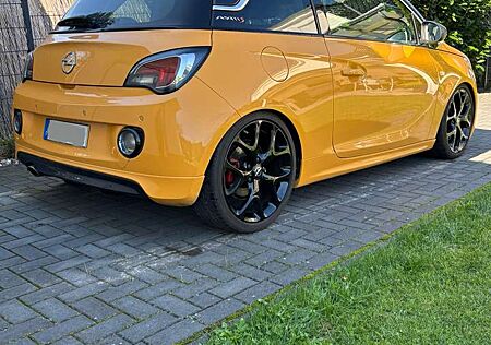 Opel Adam S 1.4 Turbo Teilleder, Klimaaut., 18 Zoll, TOP