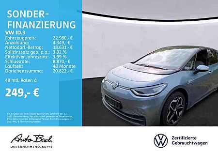 VW ID.3 Volkswagen Pro S Automatik Navi LED ACC EPH DAB