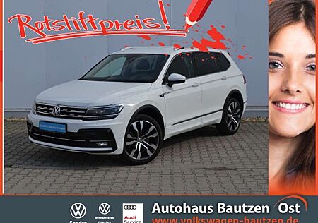 VW Tiguan Allspace Volkswagen 2.0 TDI 190 PS 4M DSG R-Line HL/AHK/STAND-HZ/20-Z