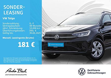 VW Taigo Volkswagen 1.0 TSI "Life" Navi LED Digital Cockpit EP