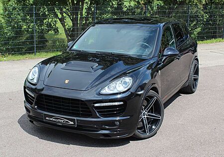 Porsche Cayenne gebraucht kaufen Porsche Cayenne Turbo S: -Scheckh., 22", Klappenausp., VOLL