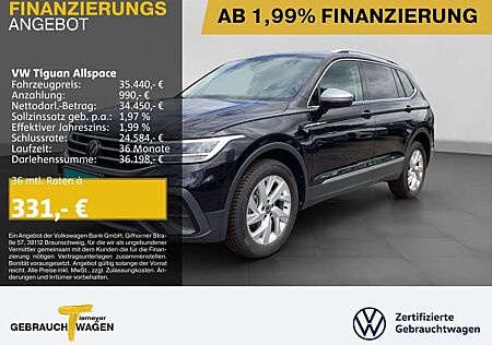VW Tiguan Allspace Volkswagen 1.5 TSI DSG LIFE 7-SITZE NAVI AH