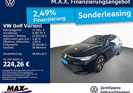 VW Golf Variant Volkswagen Golf VIII Variant 1.5 eTSI DSG GOAL AHK+NAVI+ACC