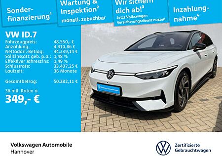 VW ID.7 Volkswagen Tourer Pro Navi AHK Pano Kamera HUD WP ACC