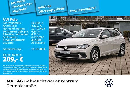 VW Polo Volkswagen 1.0 LED Einparkhilfe DAB+ LaneAssist