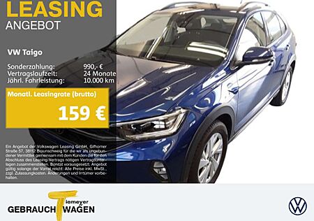 VW Taigo Volkswagen 1.0 TSI LIFE IQ.LIGHT KAMERA SITZH NAVI