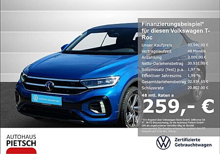 VW T-Roc Volkswagen Cabriolet 1.5 TSI R-Line AHK Navi Totwinkel