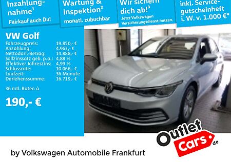 VW Golf Volkswagen VIII 2.0 TDI DSG Life Navi ACC DAB+ LED