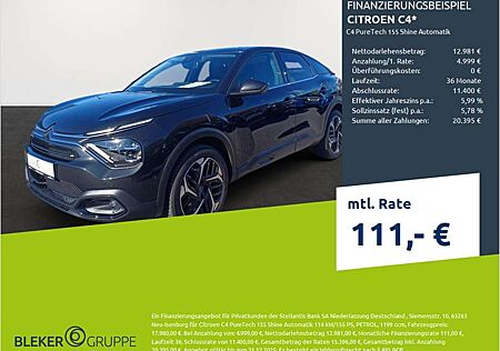 Citroën C4 Citroen PureTech 155 Shine Automatik