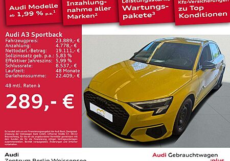 Audi A3 30 TFSI S-TRO*LED*NAV*AAC*BT*SOUND*