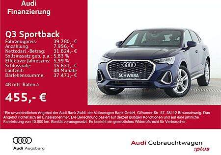 Audi Q3 45 TFSIe *2x S line*MATRIX*ACC*19"*