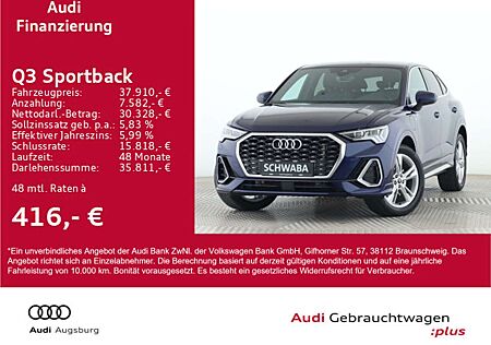 Audi Q3 45 TFSIe *2x S line*MATRIX*ACC*19"*