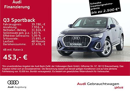 Audi Q3 45 TFSIe *2x S line*MATRIX*ACC*19"*