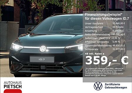 VW ID.7 Volkswagen Tourer Pro Matrix AHK 360°Head-Up