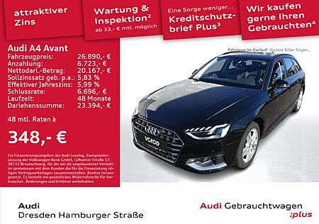 Audi A4 40 TFSI Advanced LED Navi AHZV S tronic