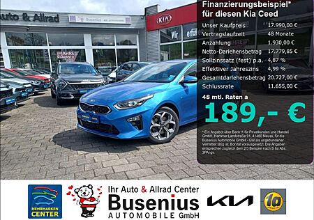 Kia Cee'd Ceed / 1.4 T-GDI Spirit+Nav+Tech+Leder+Sound